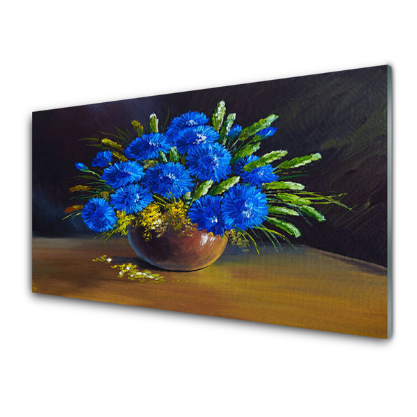Quadro de vidro Flores Planta Natureza