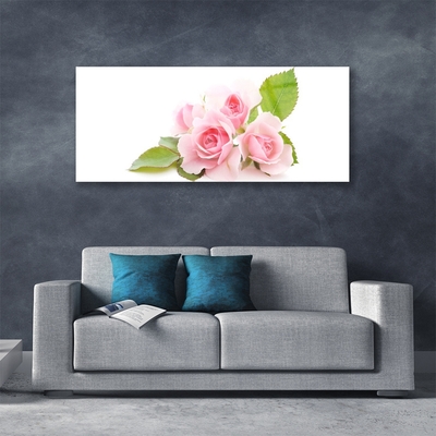 Quadro de vidro Rosas Flores Planta Natureza