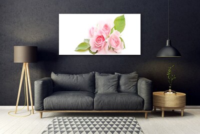 Quadro de vidro Rosas Flores Planta Natureza