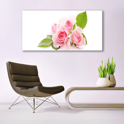 Quadro de vidro Rosas Flores Planta Natureza