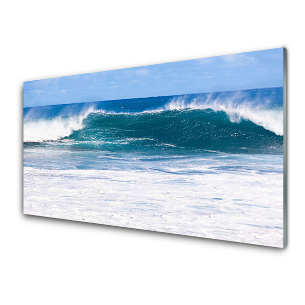 Pintura em vidro Mar Onda Água Oceano