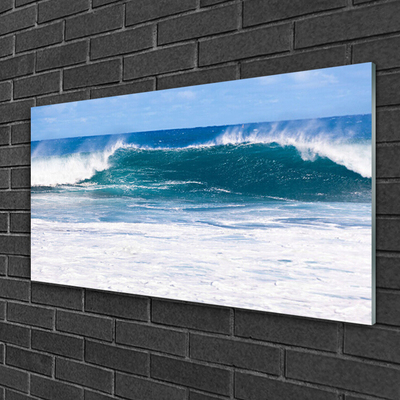 Pintura em vidro Mar Onda Água Oceano
