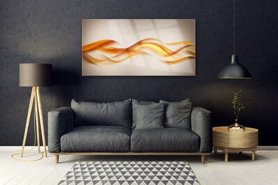 Quadro de vidro Abstração Ondas Arte Arte