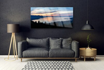 Quadro de vidro Paisagem da Praia do Oceano