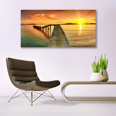 Quadro de vidro Paisagem da Ponte do Mar e do Sol