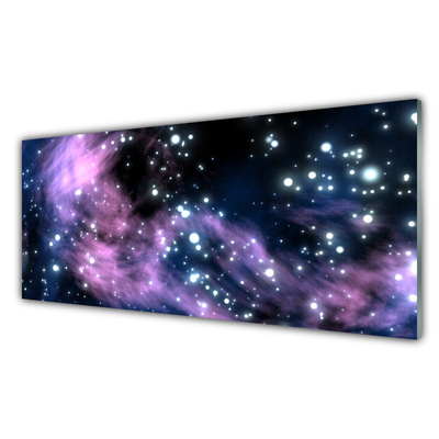 Pintura em vidro Arte Espacial Abstração Arte