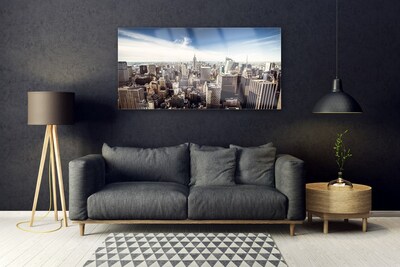 Quadro de vidro Arranha-céus da cidade Edifícios