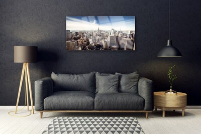 Quadro de vidro Arranha-céus da cidade Edifícios