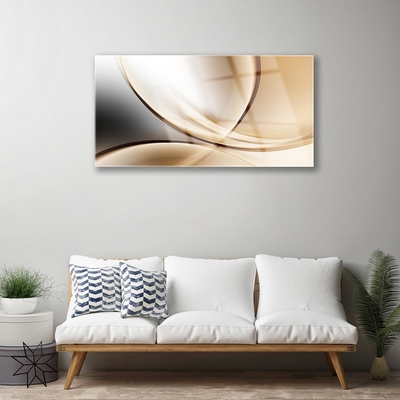 Quadro de vidro Abstração Moderna