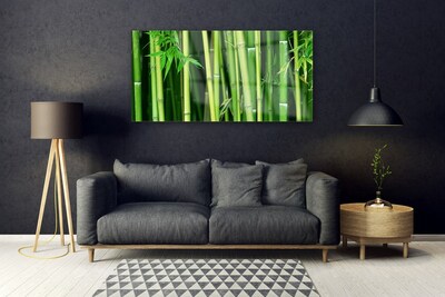 Pintura em vidro Floresta de Bambu Bambu Natureza