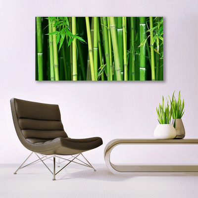 Pintura em vidro Floresta de Bambu Bambu Natureza
