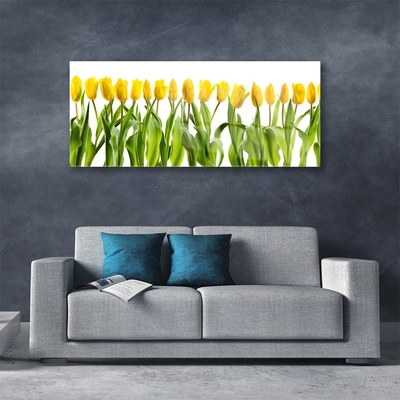Pintura em vidro Tulipas Flores Natureza