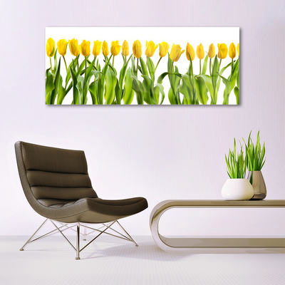 Pintura em vidro Tulipas Flores Natureza