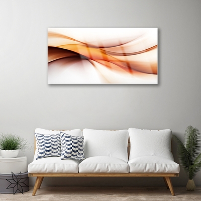 Quadro de vidro Ondas Gráficas Abstratas