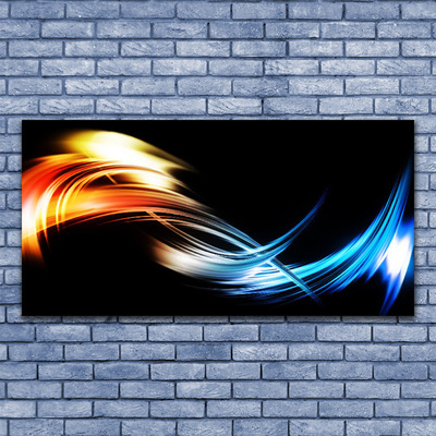 Quadro de vidro Arte Gráfica Abstrata