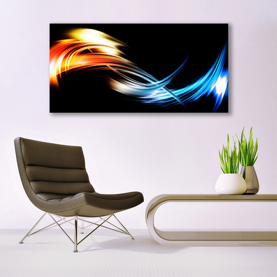 Quadro de vidro Arte Gráfica Abstrata