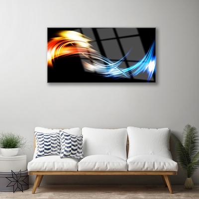 Quadro de vidro Arte Gráfica Abstrata