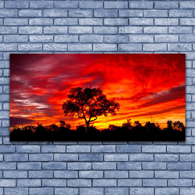 Pintura em vidro Paisagem Florestal Natureza