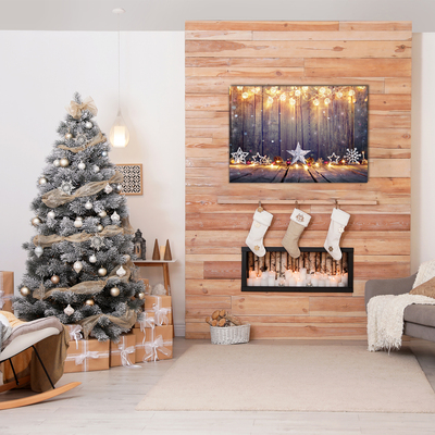 Pintura em vidro Decorações de Luzes de Natal