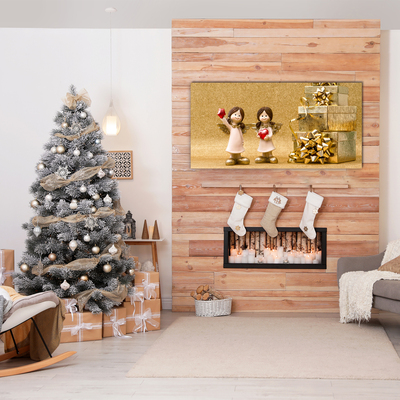 Pintura em vidro Presentes Feriados Anjos Decorações