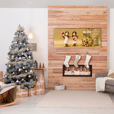 Pintura em vidro Presentes Feriados Anjos Decorações