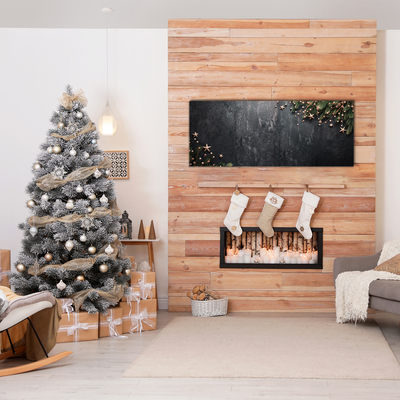 Pintura em vidro Decorações para árvores de Natal Estrelas de Natal