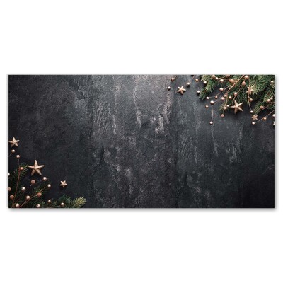 Pintura em vidro Decorações para árvores de Natal Estrelas de Natal