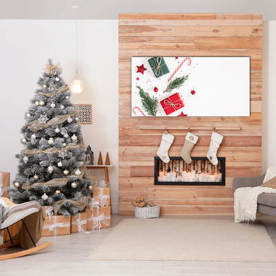 Pintura em vidro Presente Doces Enfeites Natal