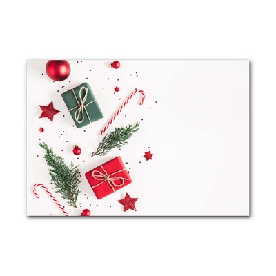 Pintura em vidro Presente Doces Enfeites Natal