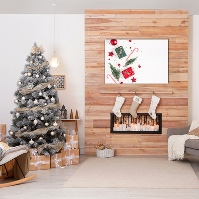 Pintura em vidro Presente Doces Enfeites Natal