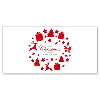 Pintura em vidro Decorações de Natal Feriados