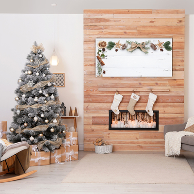 Pintura em vidro Biscoito de gengibre para as férias de Natal