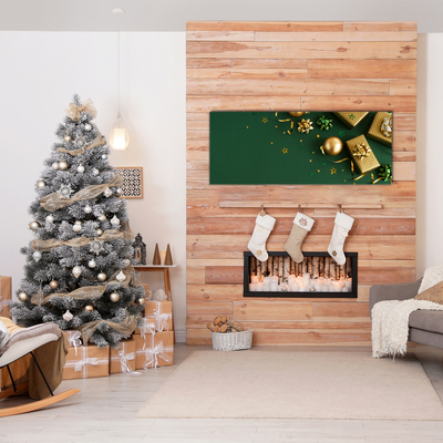 Pintura em vidro Presentes Decorações Férias de Inverno