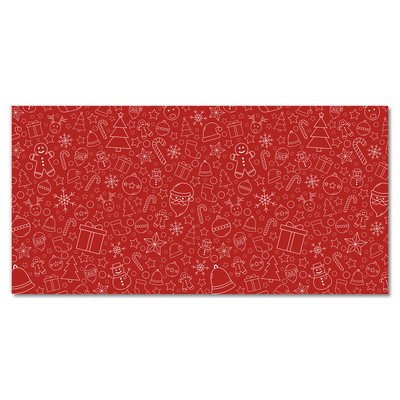 Pintura em vidro Enfeites de Natal Decoração de Inverno