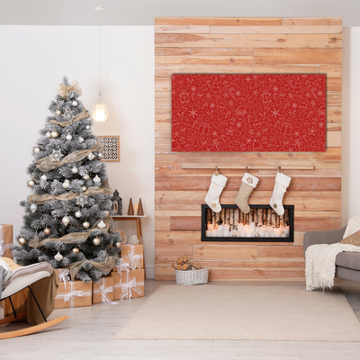 Pintura em vidro Enfeites de Natal Decoração de Inverno