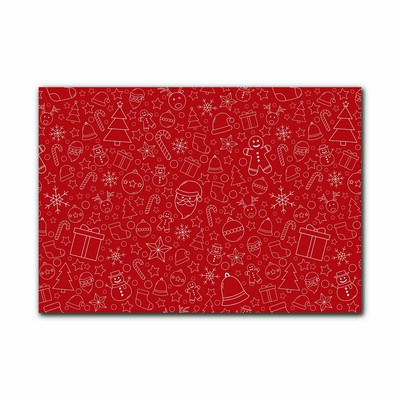 Pintura em vidro Enfeites de Natal Decoração de Inverno