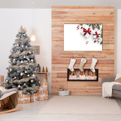 Pintura em vidro Presentes de Natal Decorações Galhos
