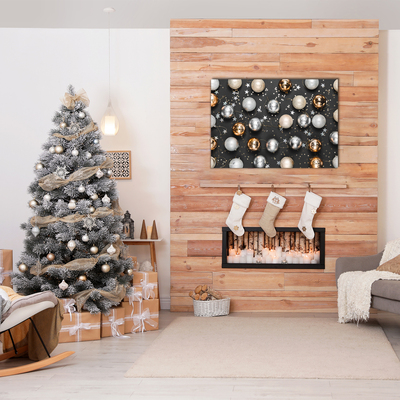 Pintura em vidro Decorações de bolas de Natal