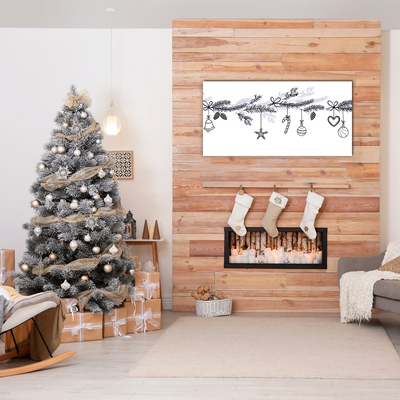 Pintura em vidro Decorações de Natal Decorações de Inverno