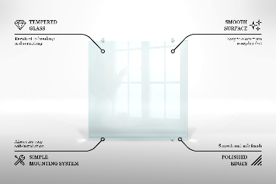 Backsplash cozinha transparente