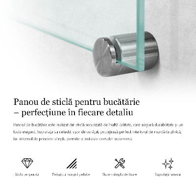 Backsplash cozinha transparente