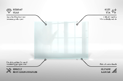 Backsplash cozinha transparente