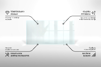 Backsplash cozinha transparente