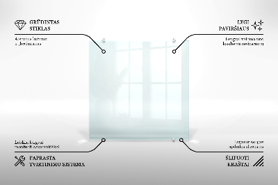 Backsplash cozinha transparente