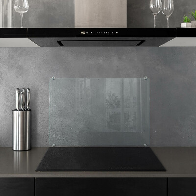 Backsplash cozinha transparente