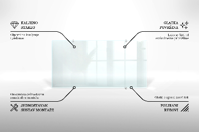 Backsplash cozinha transparente