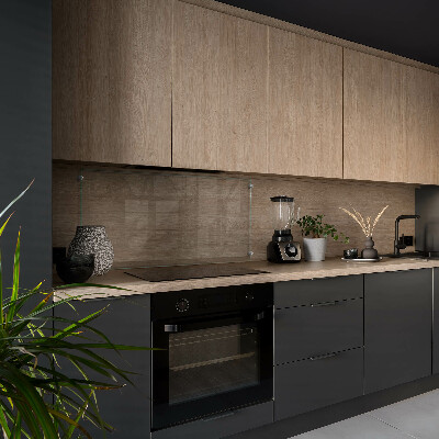 Backsplash cozinha transparente