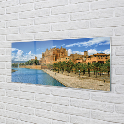 Painel de vidro Catedral Gótica de Palmeira da Espanha