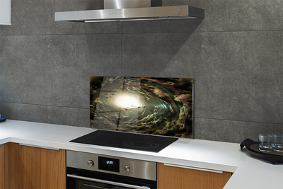 Painel de vidro Pássaros das nuvens