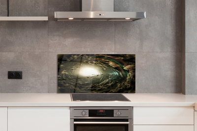 Painel de vidro Pássaros das nuvens